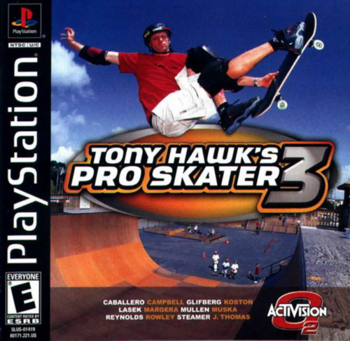Tony Hawks Pro Skater 3 (USA) Cover